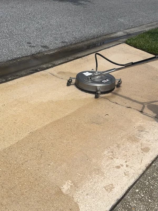 Professional Concrete Surface Cleaning