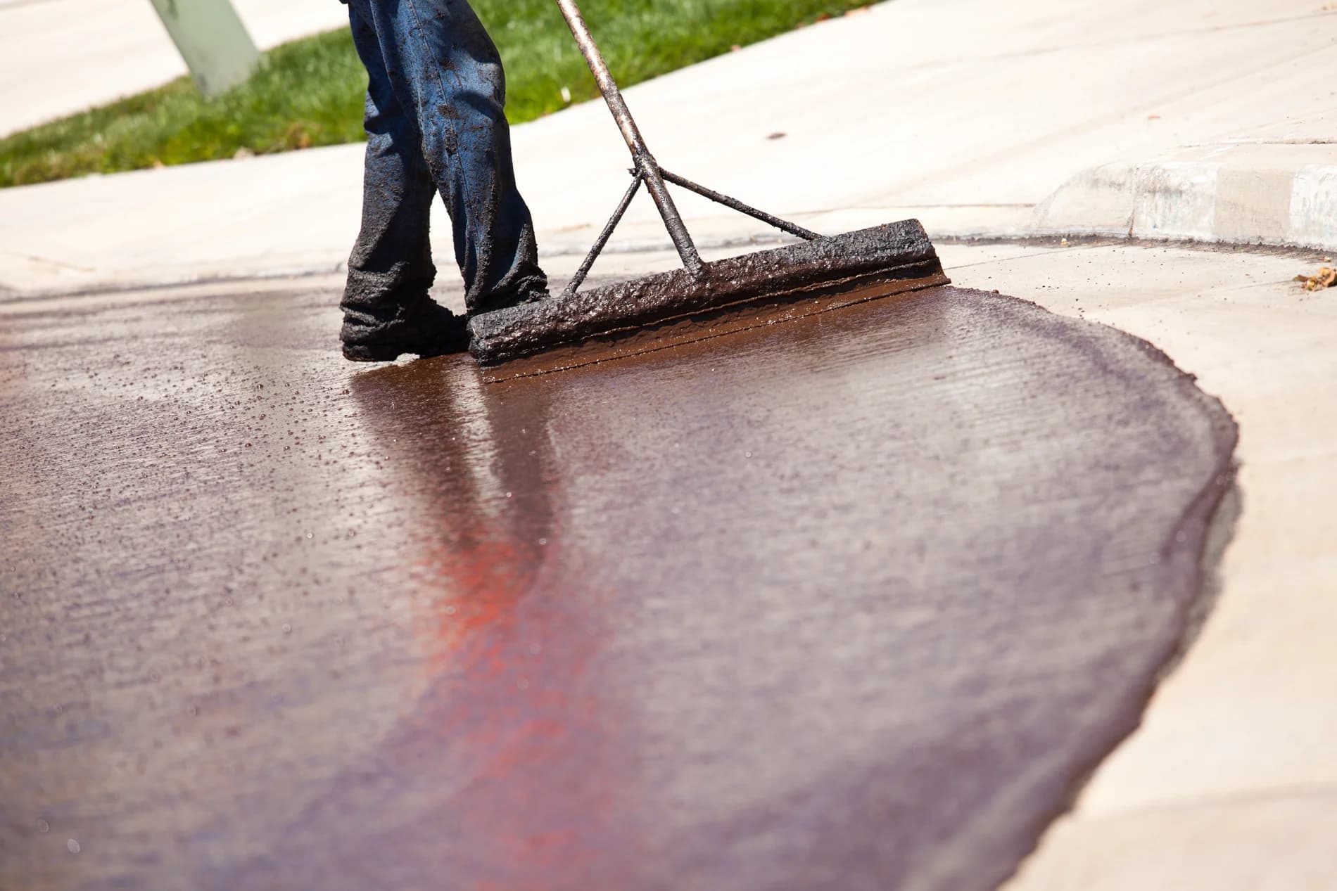Sealcoating application process