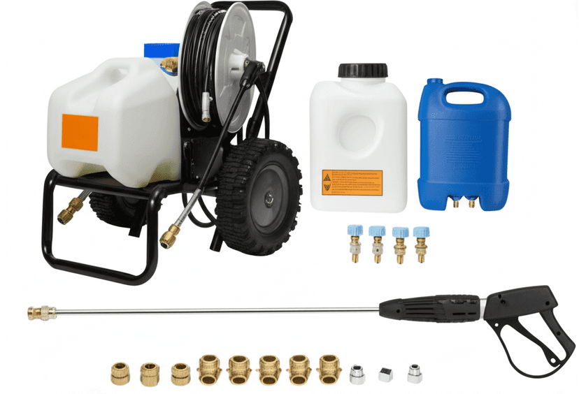 Soft washing equipment